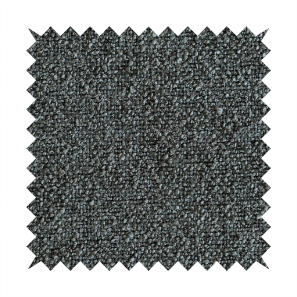 Natland Boucle Chenille Textured In Black Colour Upholstery Fabric CTR-2910