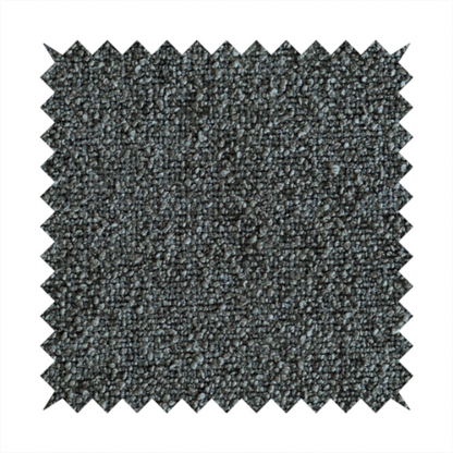 Natland Boucle Chenille Textured In Black Colour Upholstery Fabric CTR-2910