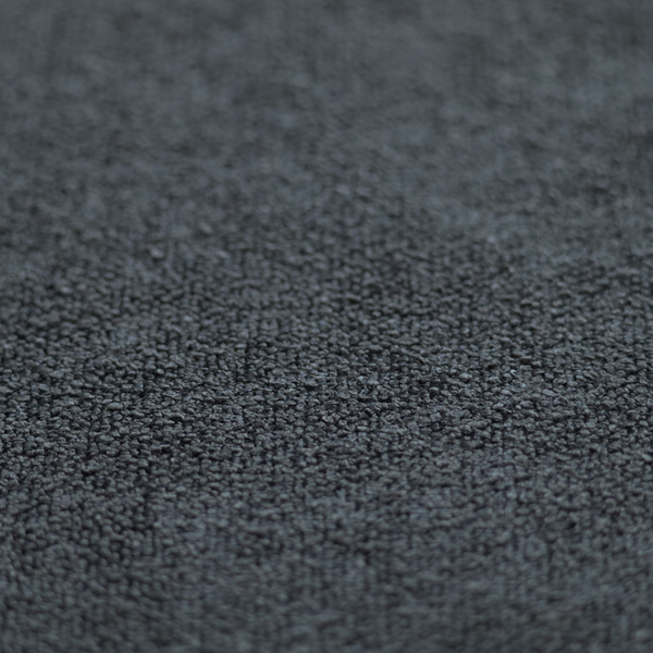 Natland Boucle Chenille Textured In Black Colour Upholstery Fabric CTR-2910