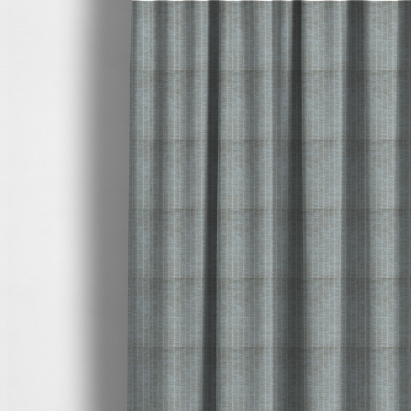 Kendal Soft Plain Chenille Stripe In Beige Colour Upholstery Fabric CTR-2911 - Made To Measure Curtains