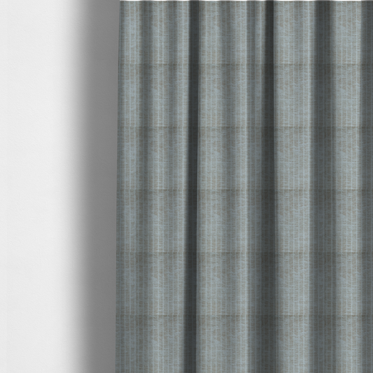 Kendal Soft Plain Chenille Stripe In Beige Colour Upholstery Fabric CTR-2911 - Made To Measure Curtains