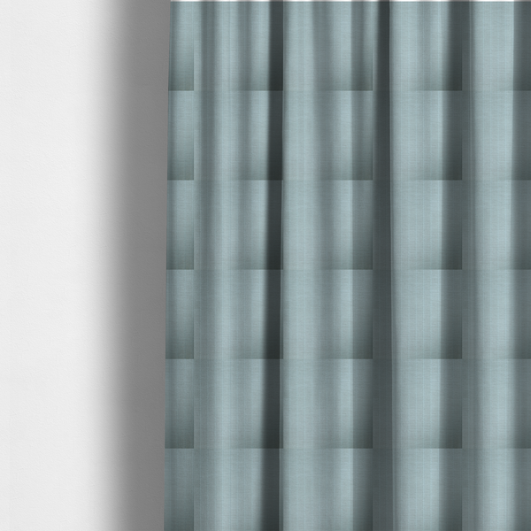 Kendal Soft Plain Chenille Stripe In Chalk White Colour Upholstery Fabric CTR-2912 - Made To Measure Curtains