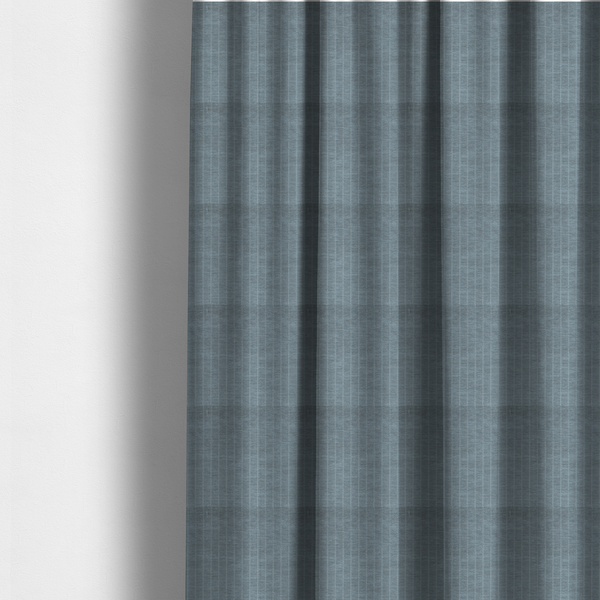 Kendal Soft Plain Chenille Stripe In Light Grey Colour Upholstery Fabric CTR-2914 - Made To Measure Curtains