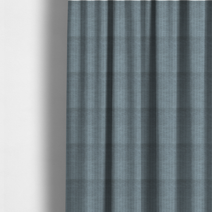 Kendal Soft Plain Chenille Stripe In Light Grey Colour Upholstery Fabric CTR-2914 - Made To Measure Curtains