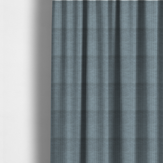 Kendal Soft Plain Chenille Stripe In Light Grey Colour Upholstery Fabric CTR-2914 - Made To Measure Curtains
