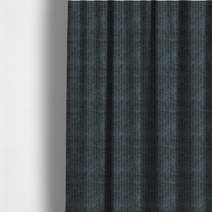Kendal Soft Plain Chenille Stripe In Charcoal Grey Colour Upholstery Fabric CTR-2916 - Made To Measure Curtains