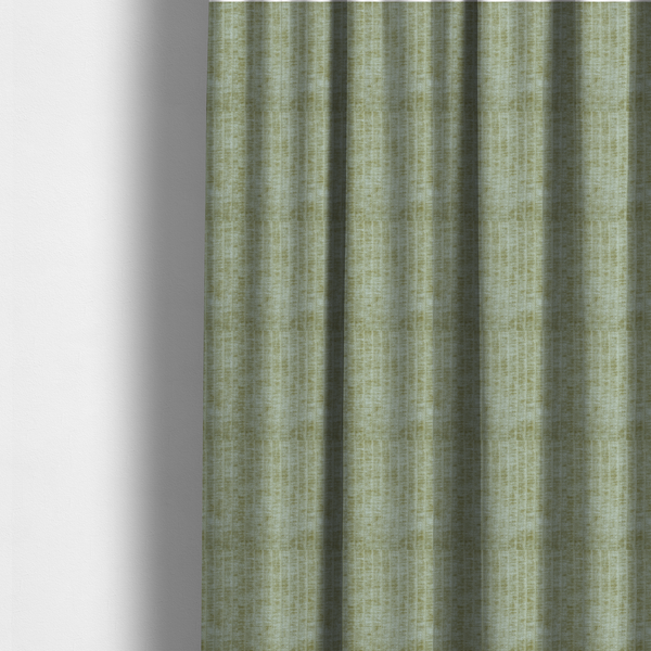 Kendal Soft Plain Chenille Stripe In Yellow Colour Upholstery Fabric CTR-2922 - Made To Measure Curtains