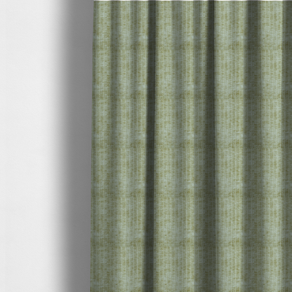 Kendal Soft Plain Chenille Stripe In Yellow Colour Upholstery Fabric CTR-2922 - Made To Measure Curtains