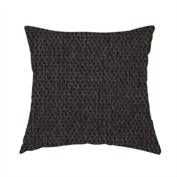 Cordoba Soft Plain Chenille In Chocolate Brown Colour Upholstery Fabric CTR-2926 - Handmade Cushions