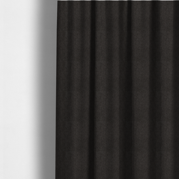 Cordoba Soft Plain Chenille In Chocolate Brown Colour Upholstery Fabric CTR-2926 - Made To Measure Curtains