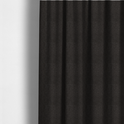 Cordoba Soft Plain Chenille In Chocolate Brown Colour Upholstery Fabric CTR-2926 - Made To Measure Curtains