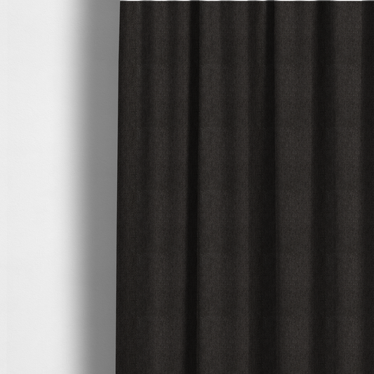 Cordoba Soft Plain Chenille In Chocolate Brown Colour Upholstery Fabric CTR-2926 - Made To Measure Curtains