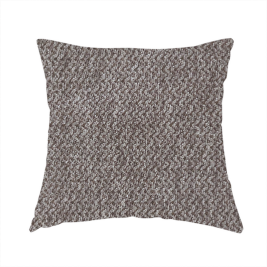 Cordoba Soft Plain Chenille In Dark Brown Colour Upholstery Fabric CTR-2927 - Handmade Cushions