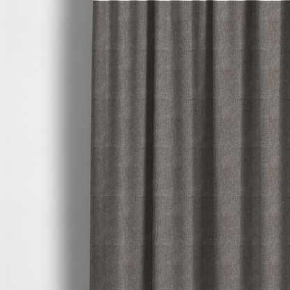 Cordoba Soft Plain Chenille In Dark Brown Colour Upholstery Fabric CTR-2927 - Made To Measure Curtains