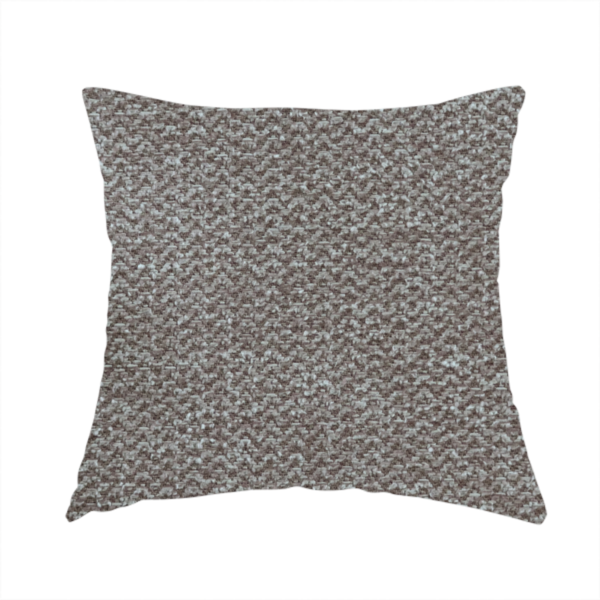 Cordoba Soft Plain Chenille In Brown Colour Upholstery Fabric CTR-2928 - Handmade Cushions