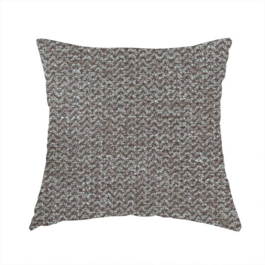 Cordoba Soft Plain Chenille In Brown Colour Upholstery Fabric CTR-2928 - Handmade Cushions