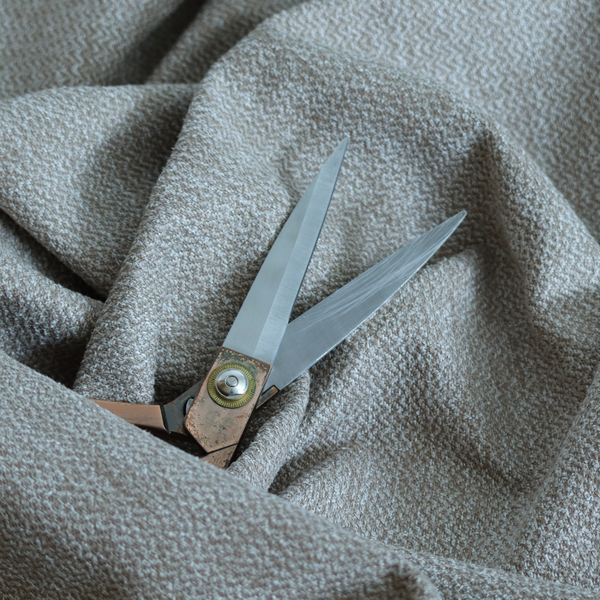 Cordoba Soft Plain Chenille In Beige Colour Upholstery Fabric CTR-2929