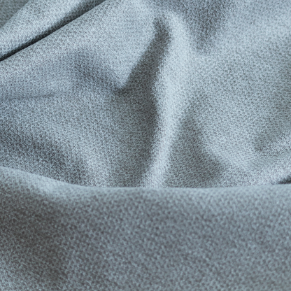 Cordoba Soft Plain Chenille In Silver Colour Upholstery Fabric CTR-2930