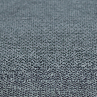 Cordoba Soft Plain Chenille In Charcoal Grey Colour Upholstery Fabric CTR-2933