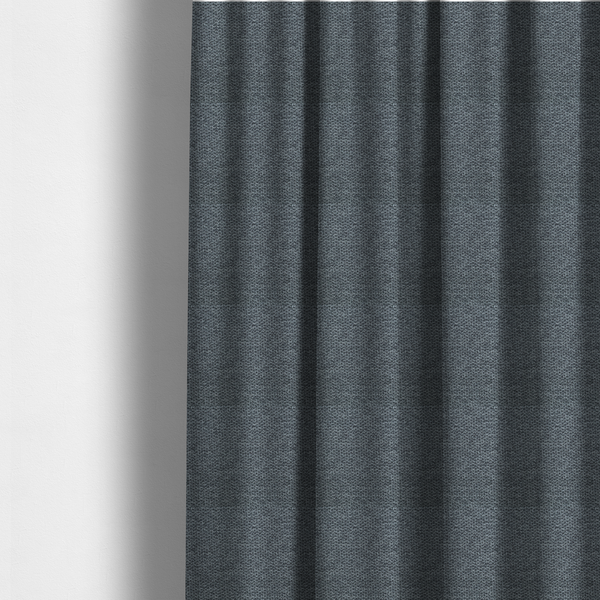 Cordoba Soft Plain Chenille In Charcoal Grey Colour Upholstery Fabric CTR-2933 - Made To Measure Curtains