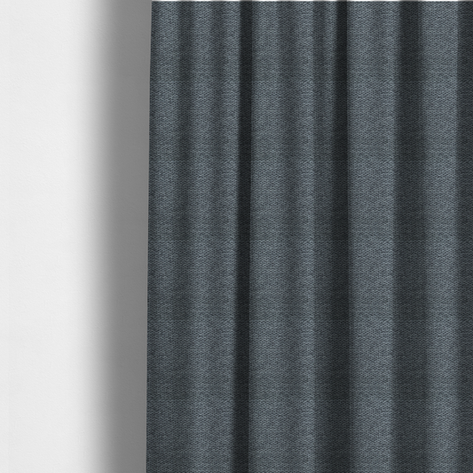 Cordoba Soft Plain Chenille In Charcoal Grey Colour Upholstery Fabric CTR-2933 - Made To Measure Curtains