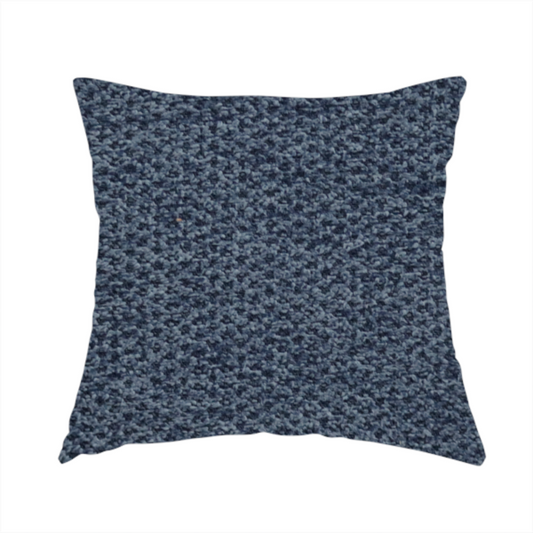 Cordoba Soft Plain Chenille In Navy Blue Colour Upholstery Fabric CTR-2935 - Handmade Cushions