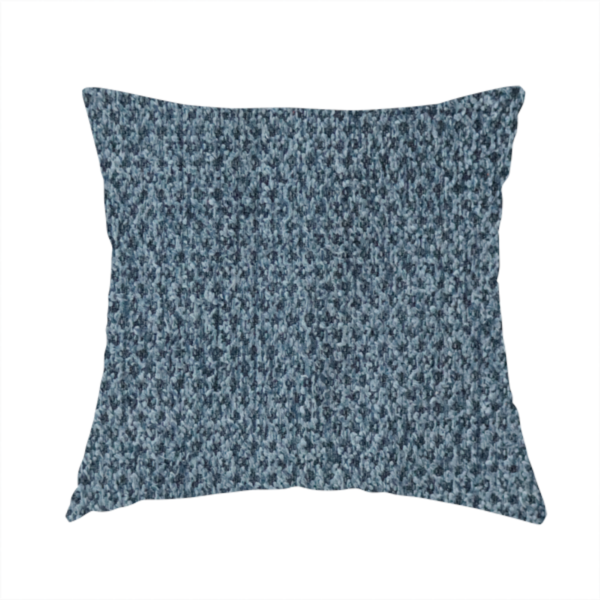 Cordoba Soft Plain Chenille In Blue Colour Upholstery Fabric CTR-2936 - Handmade Cushions