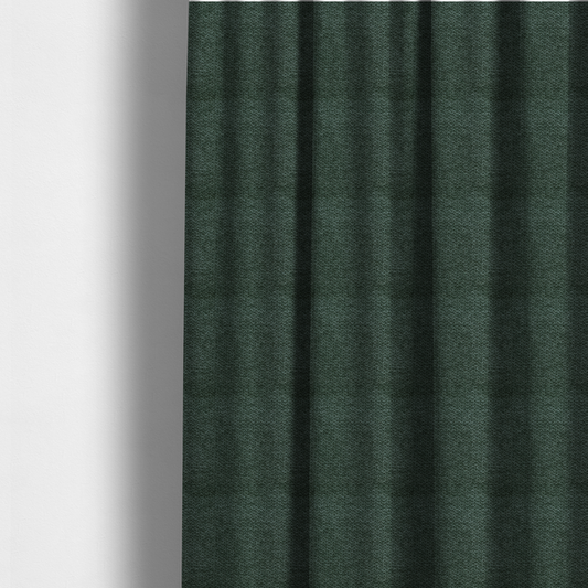 Cordoba Soft Plain Chenille In Army Green Colour Upholstery Fabric CTR-2940 - Made To Measure Curtains