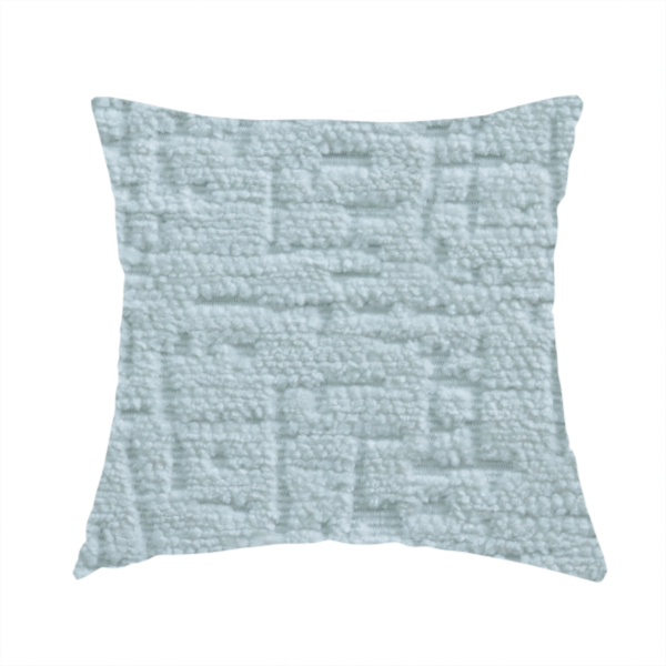 Dover Chenille Semi Plain In White Colour Upholstery Fabric CTR-2941 - Handmade Cushions