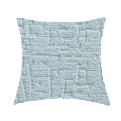 Dover Chenille Semi Plain In White Colour Upholstery Fabric CTR-2941 - Handmade Cushions