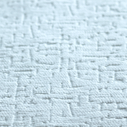 Dover Chenille Semi Plain In White Colour Upholstery Fabric CTR-2941
