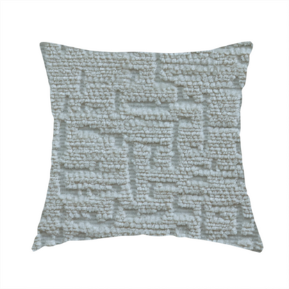 Dover Chenille Semi Plain In Cream Colour Upholstery Fabric CTR-2942 - Handmade Cushions
