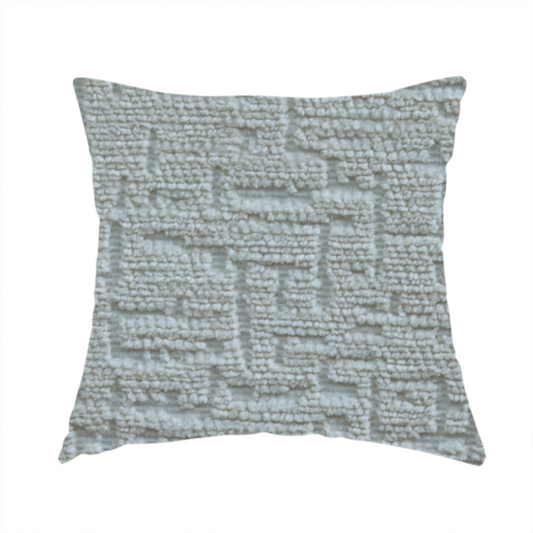 Dover Chenille Semi Plain In Cream Colour Upholstery Fabric CTR-2942 - Handmade Cushions