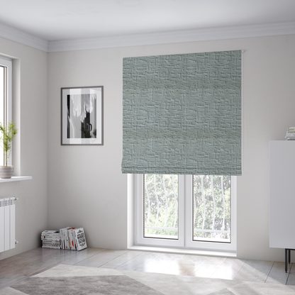 Dover Chenille Semi Plain In Cream Colour Upholstery Fabric CTR-2942 - Roman Blinds