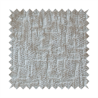 Dover Chenille Semi Plain In Beige Colour Upholstery Fabric CTR-2943