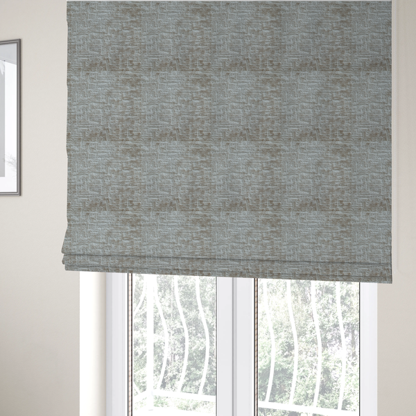 Dover Chenille Semi Plain In Beige Colour Upholstery Fabric CTR-2943 - Roman Blinds