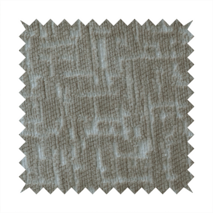 Dover Chenille Semi Plain In Desert Brown Colour Upholstery Fabric CTR-2944