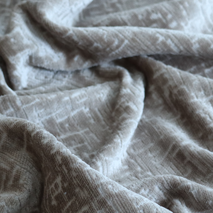 Dover Chenille Semi Plain In Desert Brown Colour Upholstery Fabric CTR-2944