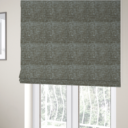 Dover Chenille Semi Plain In Desert Brown Colour Upholstery Fabric CTR-2944 - Roman Blinds