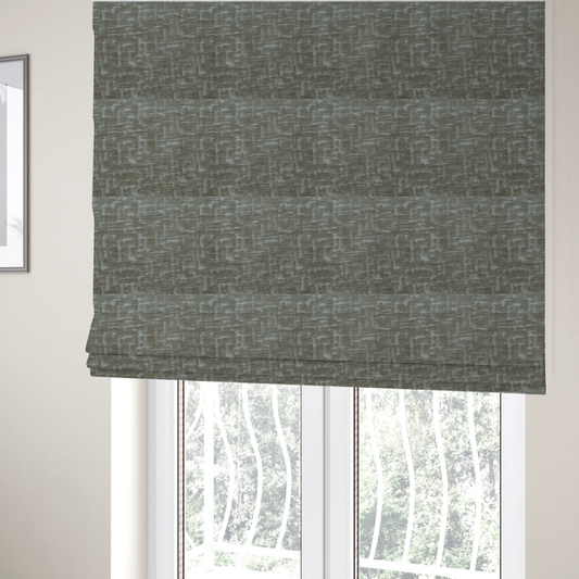 Dover Chenille Semi Plain In Desert Brown Colour Upholstery Fabric CTR-2944 - Roman Blinds