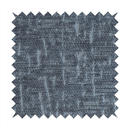 Dover Chenille Semi Plain In Dark Grey Colour Upholstery Fabric CTR-2945