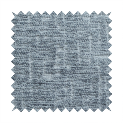 Dover Chenille Semi Plain In Grey Colour Upholstery Fabric CTR-2946