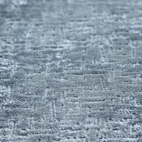 Dover Chenille Semi Plain In Grey Colour Upholstery Fabric CTR-2946