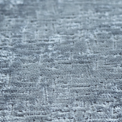 Dover Chenille Semi Plain In Grey Colour Upholstery Fabric CTR-2946