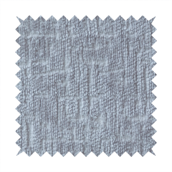 Dover Chenille Semi Plain In Silver Grey Colour Upholstery Fabric CTR-2947