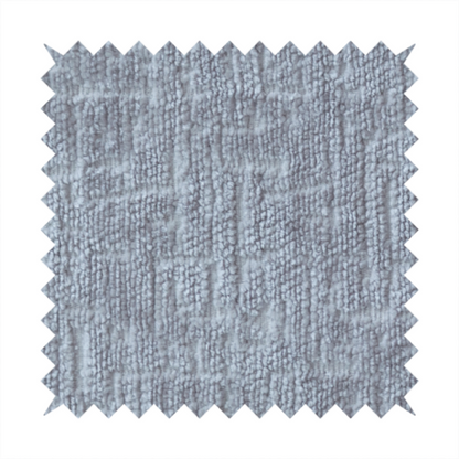 Dover Chenille Semi Plain In Silver Grey Colour Upholstery Fabric CTR-2947