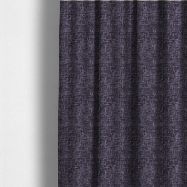Dover Chenille Semi Plain In Purple Colour Upholstery Fabric CTR-2950 - Made To Measure Curtains