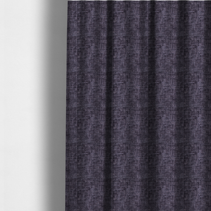 Dover Chenille Semi Plain In Purple Colour Upholstery Fabric CTR-2950 - Made To Measure Curtains