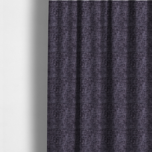 Dover Chenille Semi Plain In Purple Colour Upholstery Fabric CTR-2950 - Made To Measure Curtains