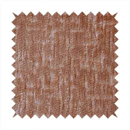 Dover Chenille Semi Plain In Orange Colour Upholstery Fabric CTR-2952